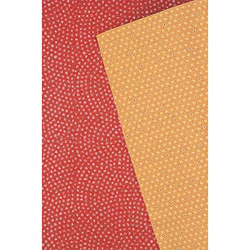 Tayu-Tafu Furoshiki Wendetuch Komon Rot/Orange