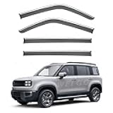 Window Visor for BAOJUN YEP Plus MK1-E260S 2024-2025 Durable Window Deflectors Weather Protection,Wind Noise Reduction,Vent Shades Tape-on Side Window Deflectors
