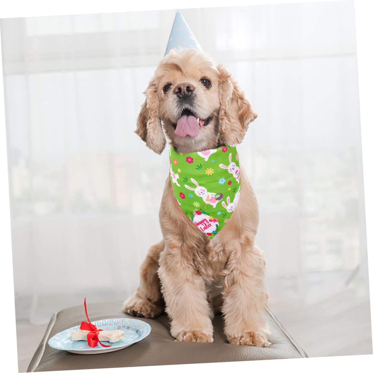 Abaodam 3 Sets -hundehalstuch Dreieckig Für Hunde Dekoratives Haustier-Halstuch Bequem Atmungsaktiv Entzückendes Haustier-zubehör 5 Stück X 3