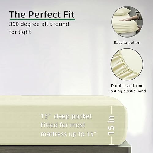 Miniatura 3 de Sábana ajustable con cable de conexión a tierra de fibra de plata pura conductora