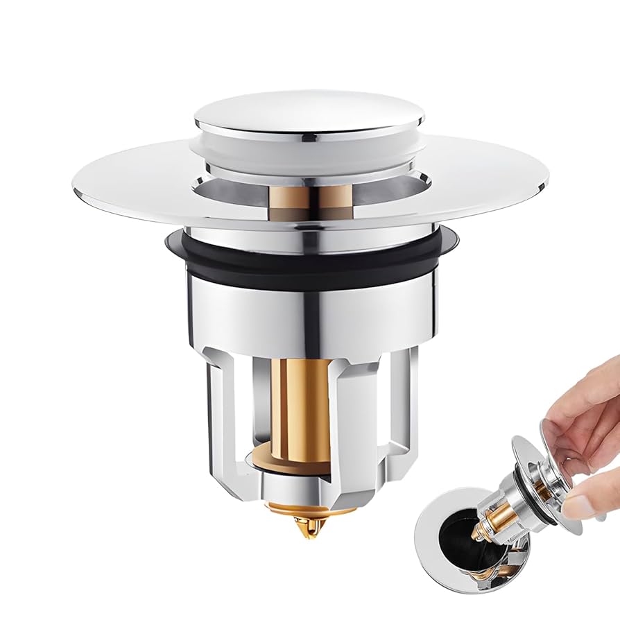 ポップアップ排水栓　洗面用 Amazon.co.jp: G1-1/4