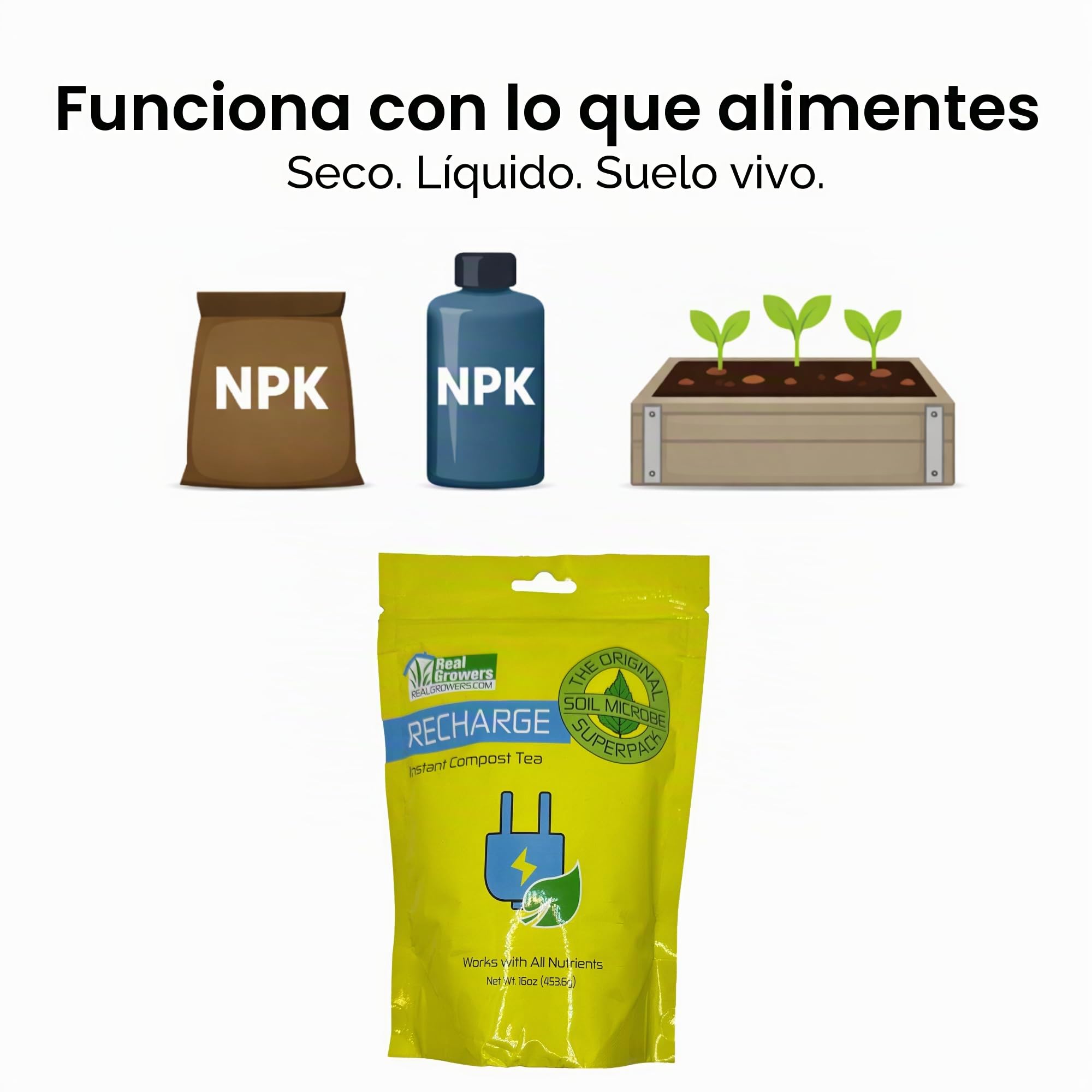 Real Growers Recarga (16oz)