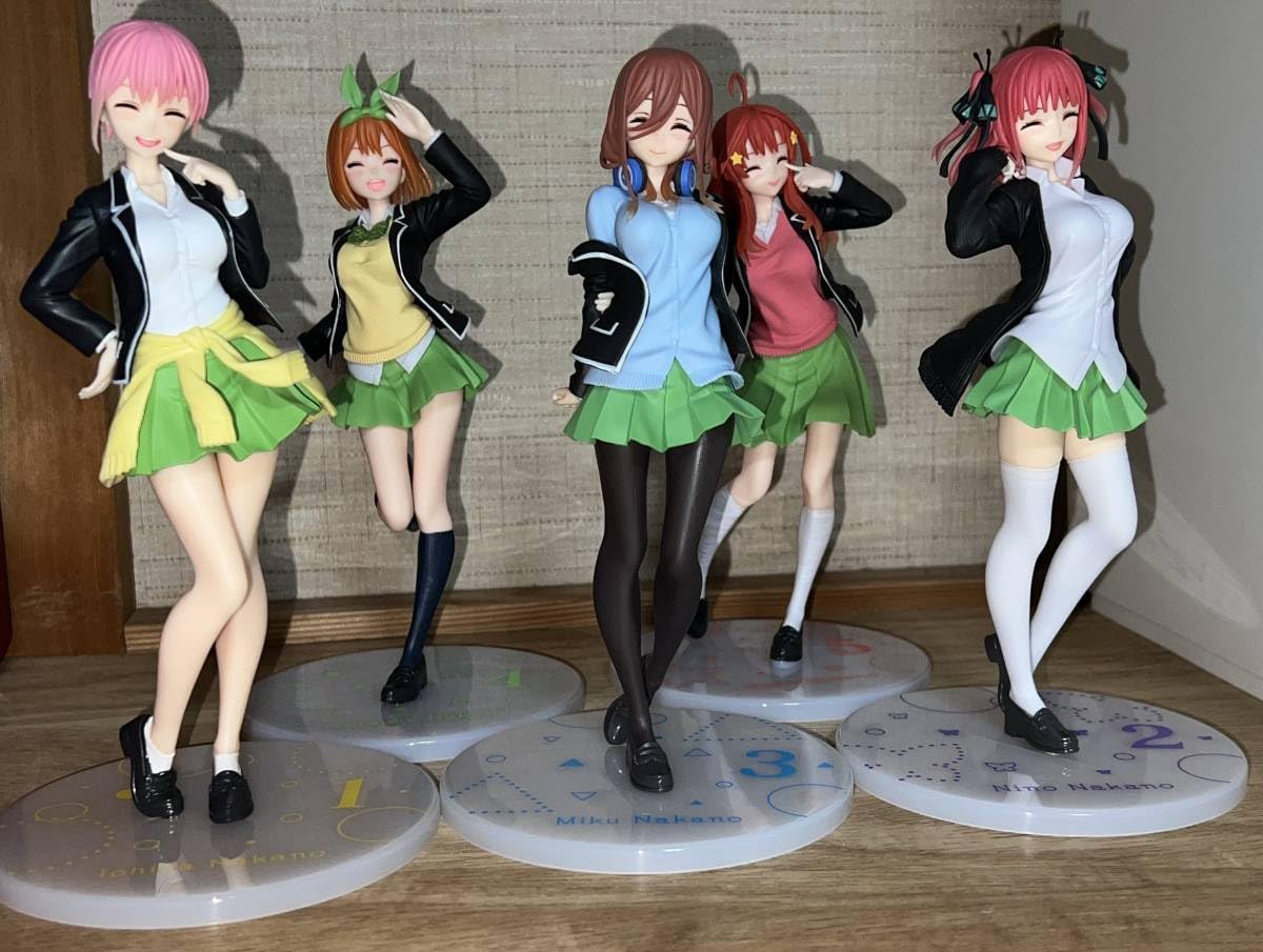 Amazon.co.jp: タイクレ限定 五等分の花嫁∬ Coreful フィギュア 制服 