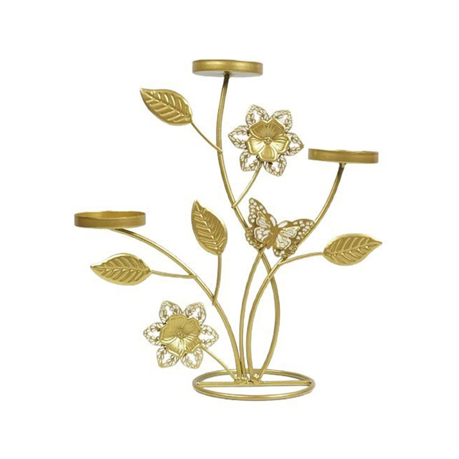 Pyasuye Tapered Holders Decorative Stands Iron Black Candlestick Holders Table Decoration for Wedding Home Decors Decorative Stand