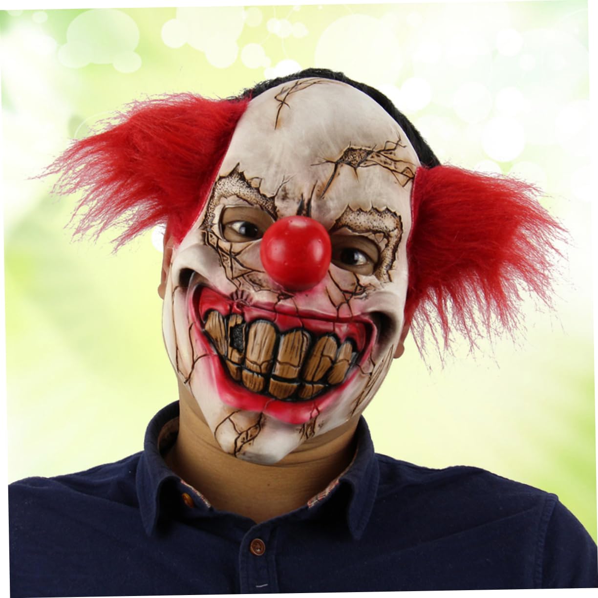 ifundom 2 Pezzi Spaventose Maschere Di Halloween Maschere Spaventose Maschera Horror Maschera Da Clown