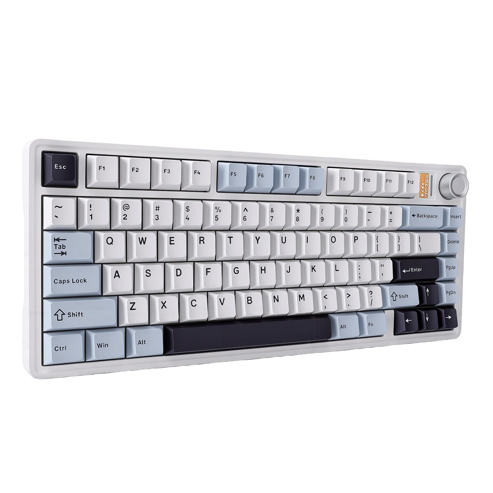 Tastiera Meccanica Wireless, Tastiera 75% Hot Swappable, for Gioco e Ufficio