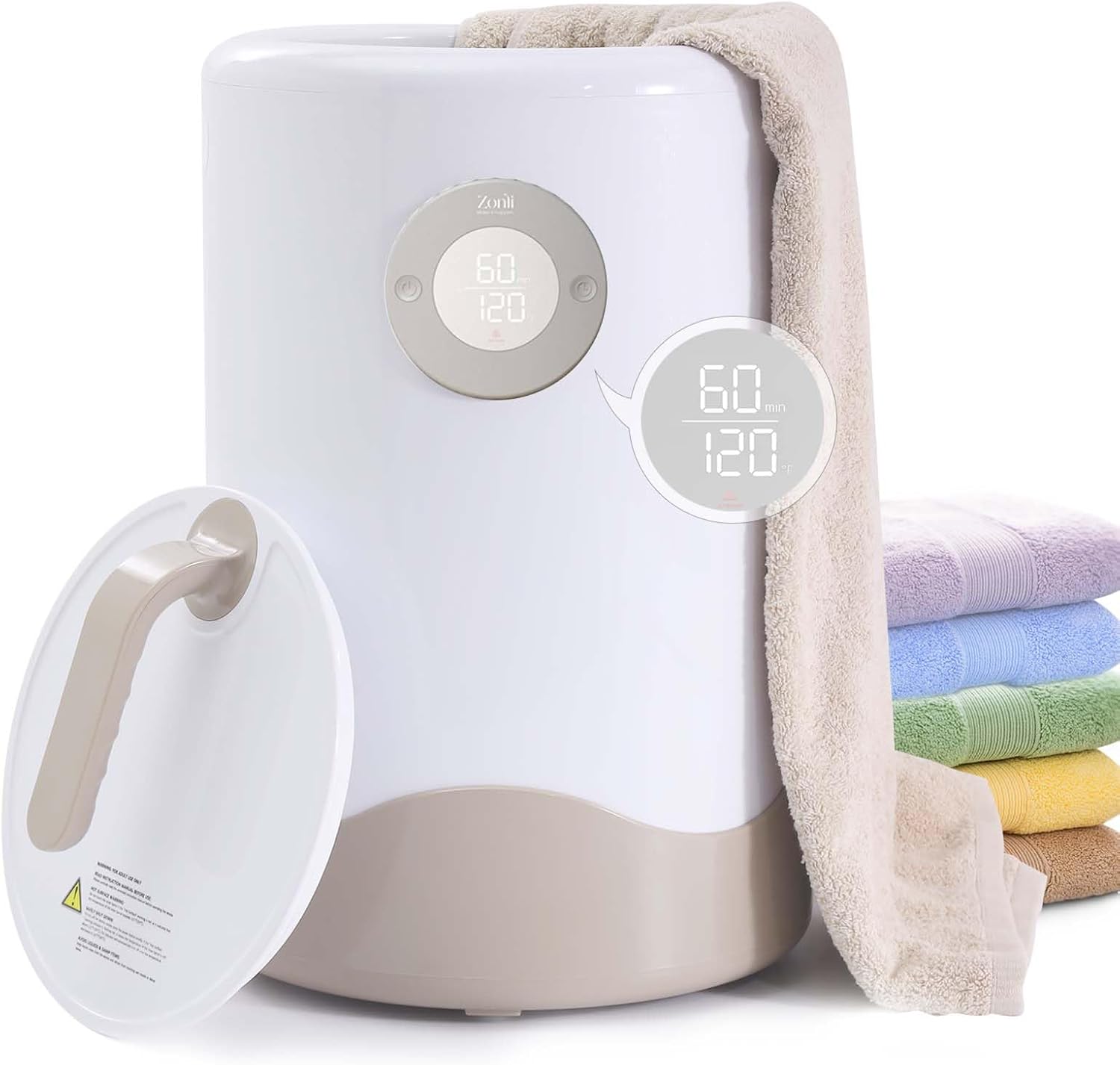 ZonLi Towel Warmer, Towel Warmers for Bathroom, Hot Towel Warmer Bucket