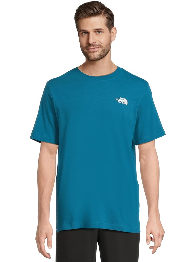 Blue The North Face Evolution Regenerative Ink Box NSE Short Sleeve Tee Graphic