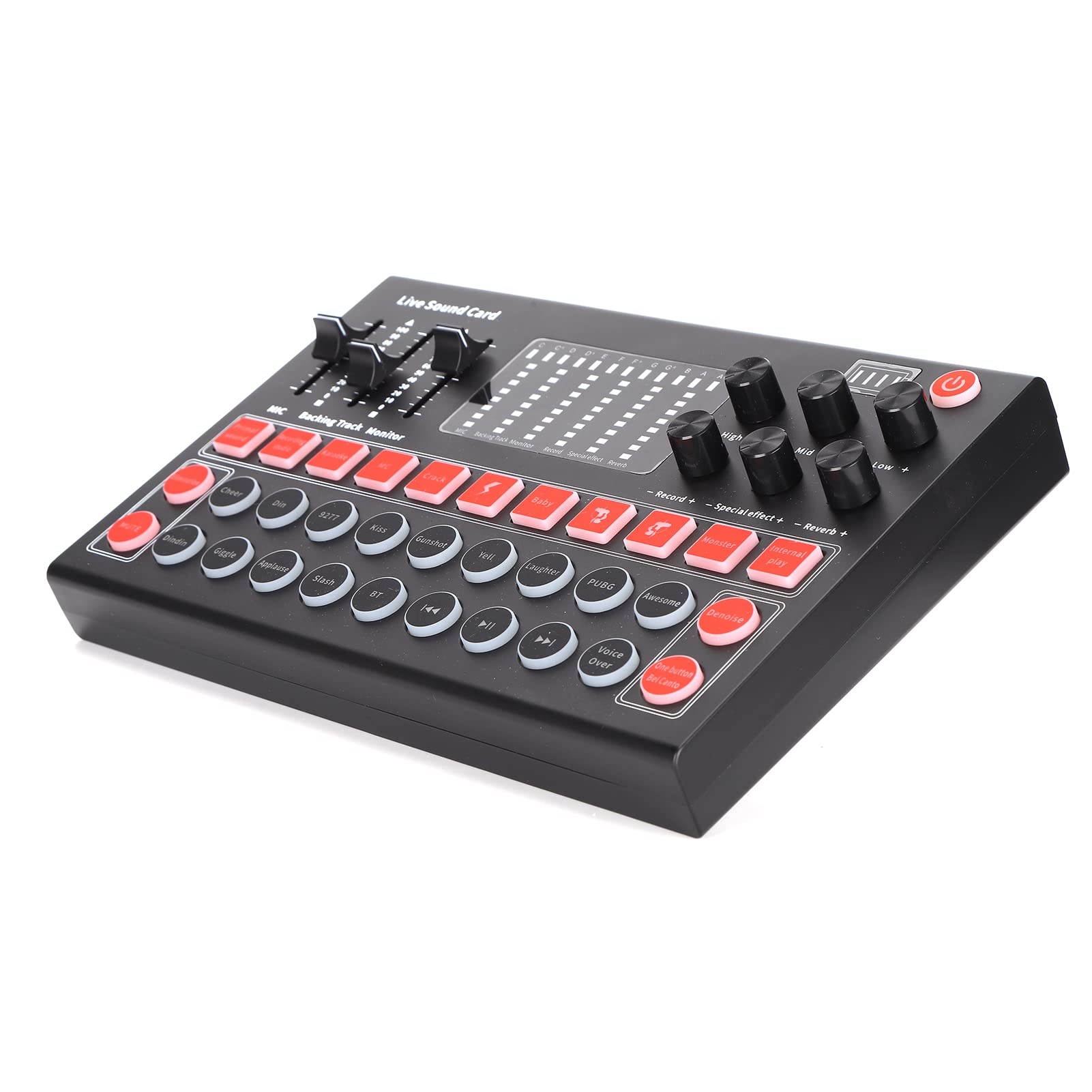 Cryfokt Set di Schede M9 con Segnale Stabile per Streaming Live, Regolazione Professionale della Sala, Interfaccia da 3,5 Mm, di Alta qualità per Software Vocale