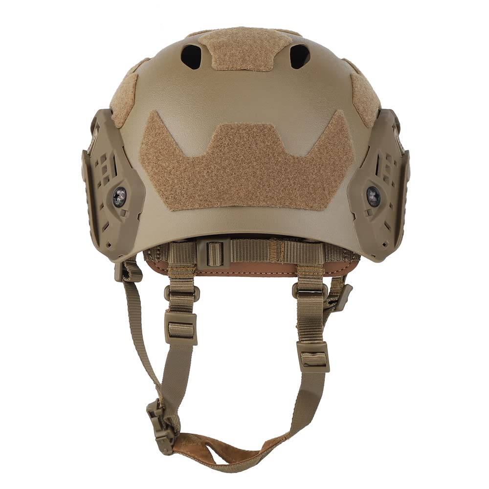 FAST SF kask taktyczny o bardzo wysokim kroju, oddychający, lekki, modułowy, do airsoftu, myśliwskiego, paintballa, wersja standardowa