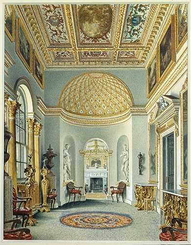 Impression d'art art tableau la galerie Chiswick House, affiche de William Henry Hunt 60x90cm