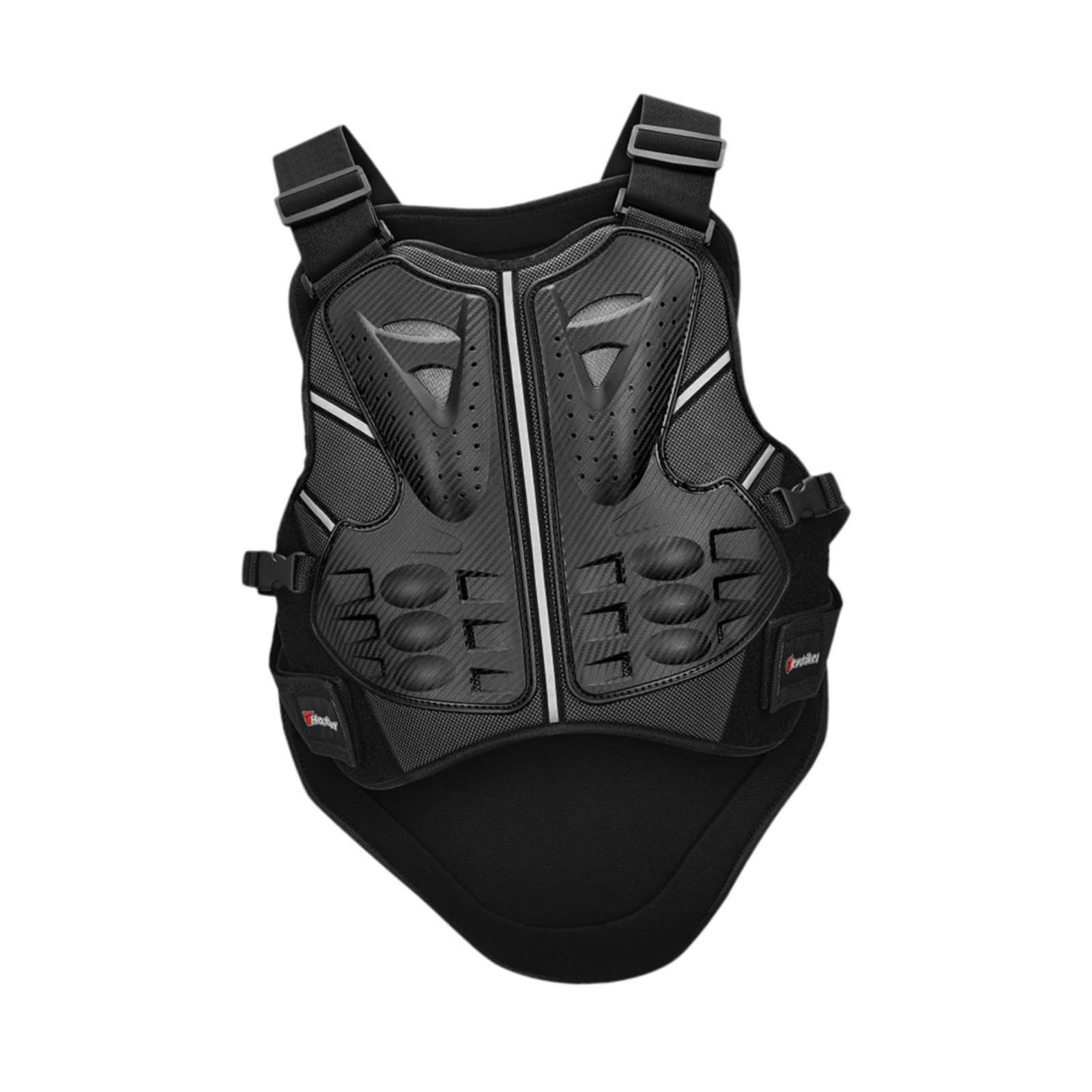 Colaxi Jaqueta de motocicleta com proteção para o tronco, leve e adequada para motocross