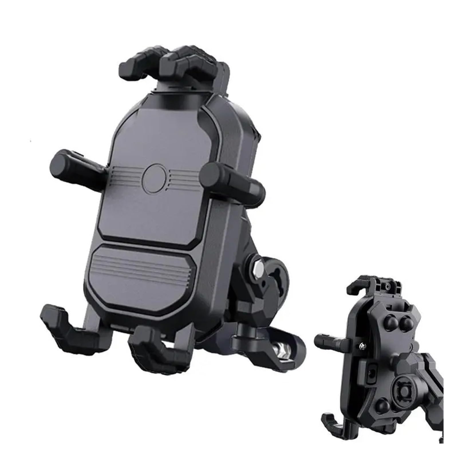 Navi Halterung Motorrad Telefon Halterung Lenker Telefon Navigation Halterung Stoßfest Radfahren Zubehör Vielseitige Navigation Clamp
