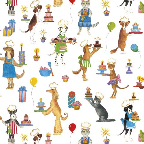 Caspari - Carta da regalo, motivo: gatti