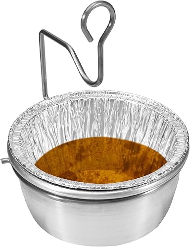 Miniatura 3 de Bandeja de grasa para atrapador de grasa Charbroil 9328812P06 G416-0015-W1 G325-5703-W1 con bandeja de goteo desechable de aluminio para Charbroil