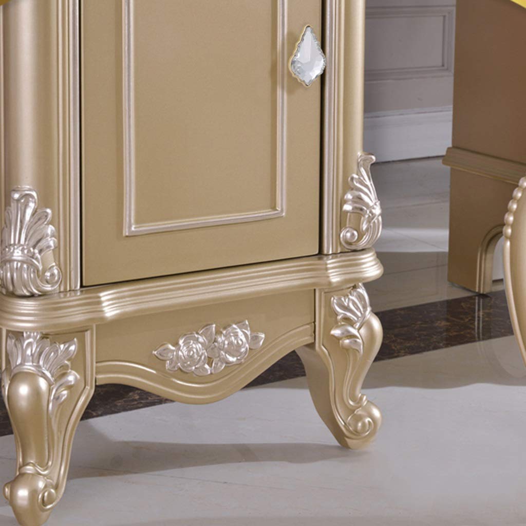 Pomos de Muebles Perilla del Cajón del Gabinete,Tirador De Manija De Gabinete De Cristal De Lujo Ligero, Manijas De Agarre De Puerta De Armario De Muebles Franceses