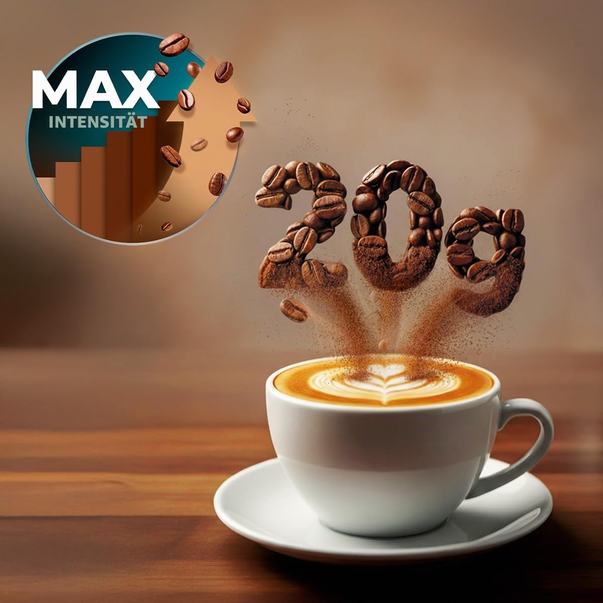 Cecotec Kaffeevollautomat mit Milchbehälter Cremmaet Lungo Latte Art, 2230W | 19 Bar, 20g Verarbeitungsgruppe, 7 Getränke, Bildschirm und Touch - Steuerung, Gleichmäßiges und Präzises Mahlen, 2L Behälter