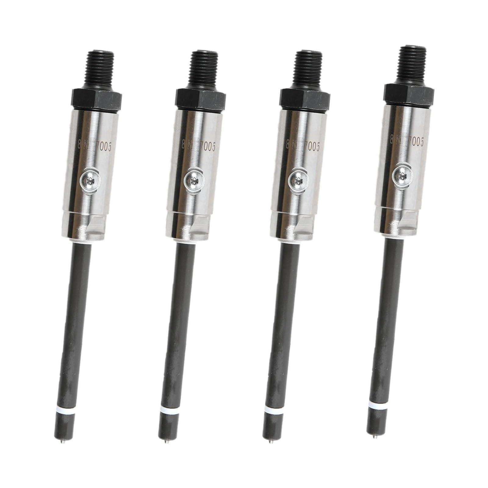 Awgntqq 4Pieces Fuel Injector Nozzles For Cat Caterpillar 3304 3306 Fuel Injector Pencil Nozzle 8N7005 0R3418(4Pieces)