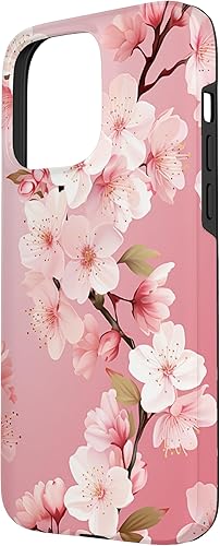 Miniatura 2 de Funda para iPhone 15 Pro Max Japón Pink Flower Sakura Florist Anime Cherry Blossom