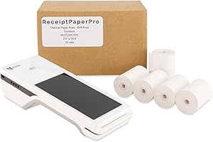 Clover Flex Thermal Paper Rolls: Essential for Seamless Transactions