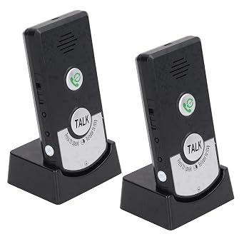 Wireless Doorbell Intercom System, Long Range 2 Way Voice