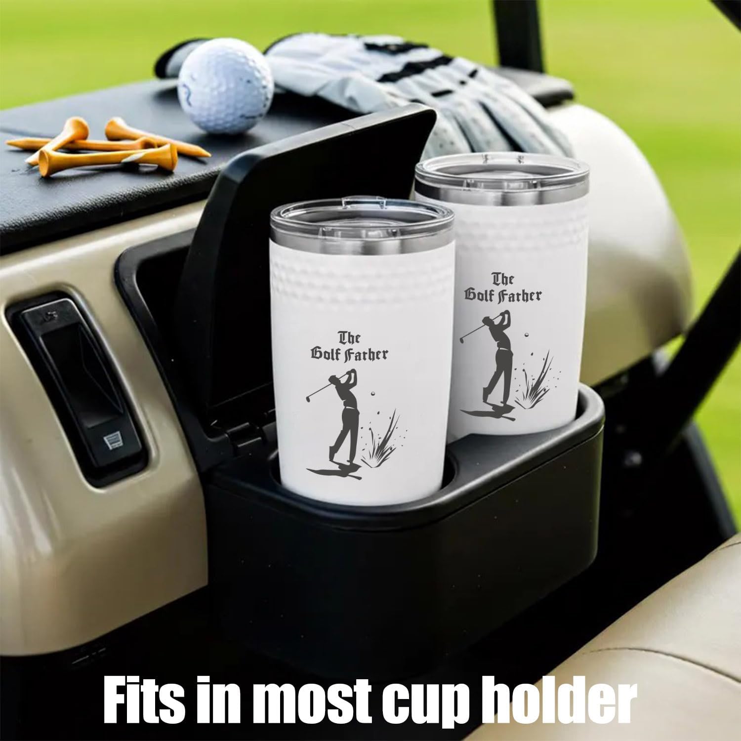 Golf Gifts for Men, Next Generation Christmas Birthday Gift from Daughter, Son,Unique Gifts for Golfers, 20oz Tumbler Cup Mug, Golf Tumbler for Dad, Insulated Stainless Steel - Image 5
