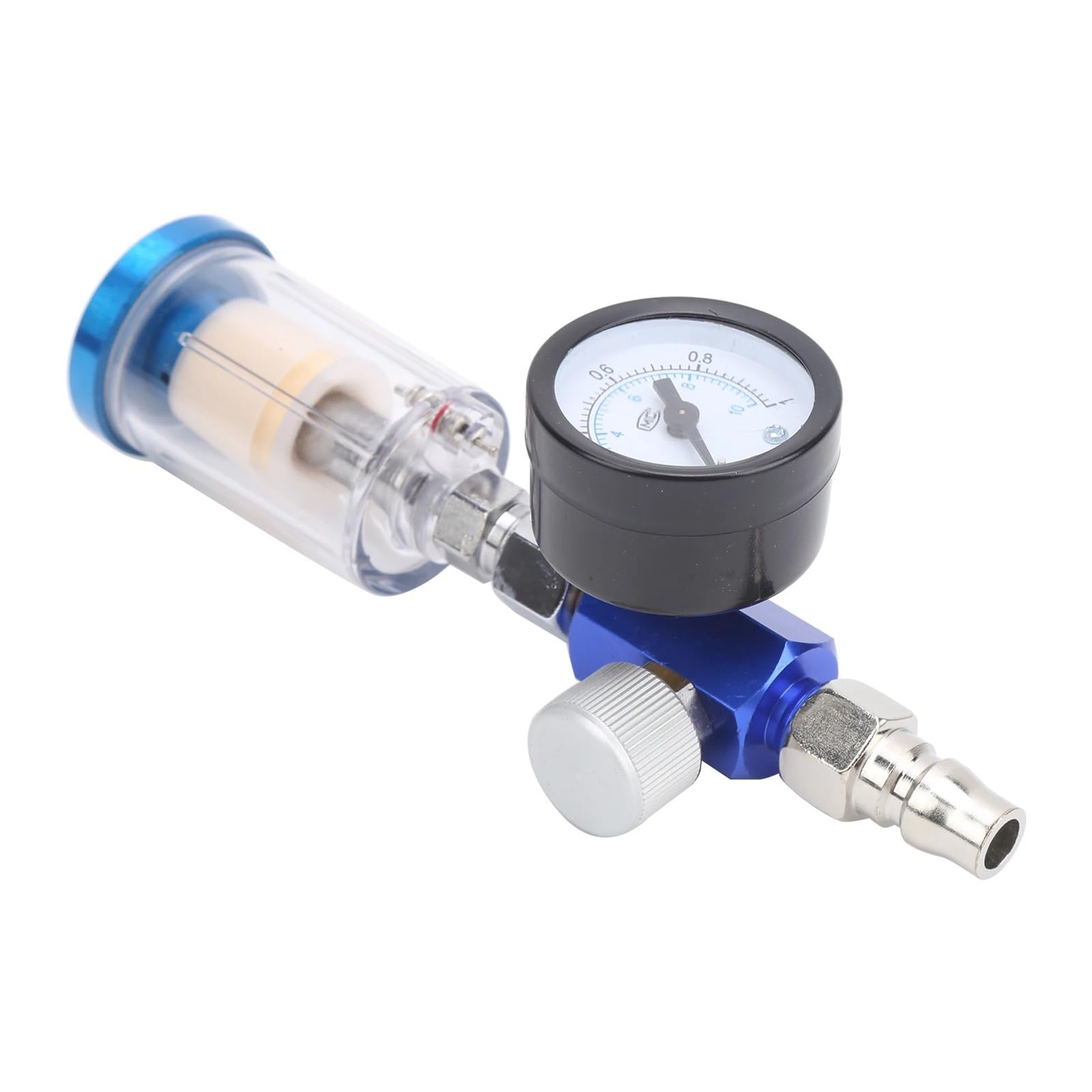 Regolatore d'Aria Compressa Regolatore di pressione dell'aria, pistola pneumatica a spruzzo, regolatore, manometro, filtro separatore for olio e acqua in linea, ricambi auto