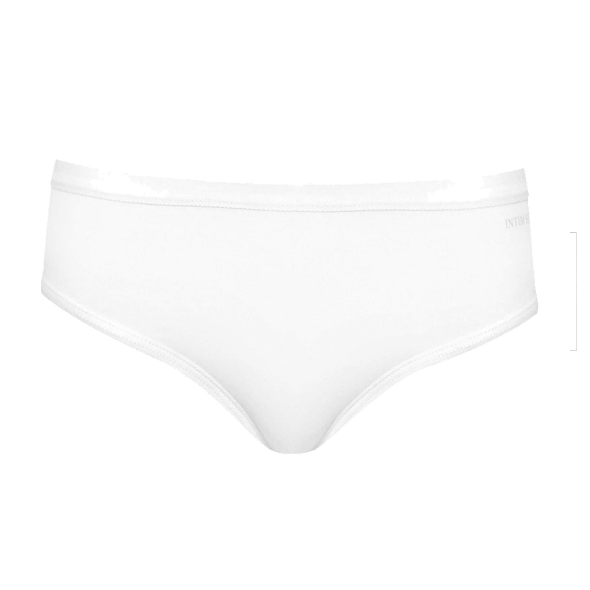 Intim Secret 138065 Klassische Unterhose, Weiß, L