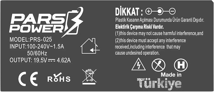 Notebook Adaptör - Şarj Aleti - PRS-025-90W - Elitebook 840 G8 336h5ea, Elitebook 840 G8 358n6ea Muadili ile uyumlu