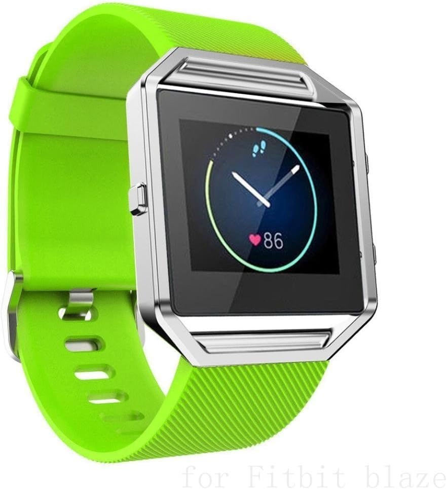 For Fitbit Blaze, Soft Silicone Replacement Watch band Wrist strap For Fitbit Blaze Smart Watch(Frame Not Included)