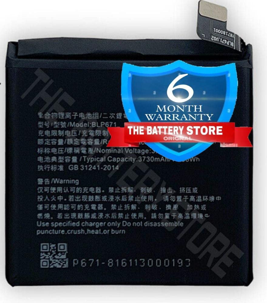 Image of THE BATTERY STORE Original REPLACMENT Battery BLP671 Battery for Oppo Find X / CPH1871, PAFM00 with 6 Months Warranty (BLP671)