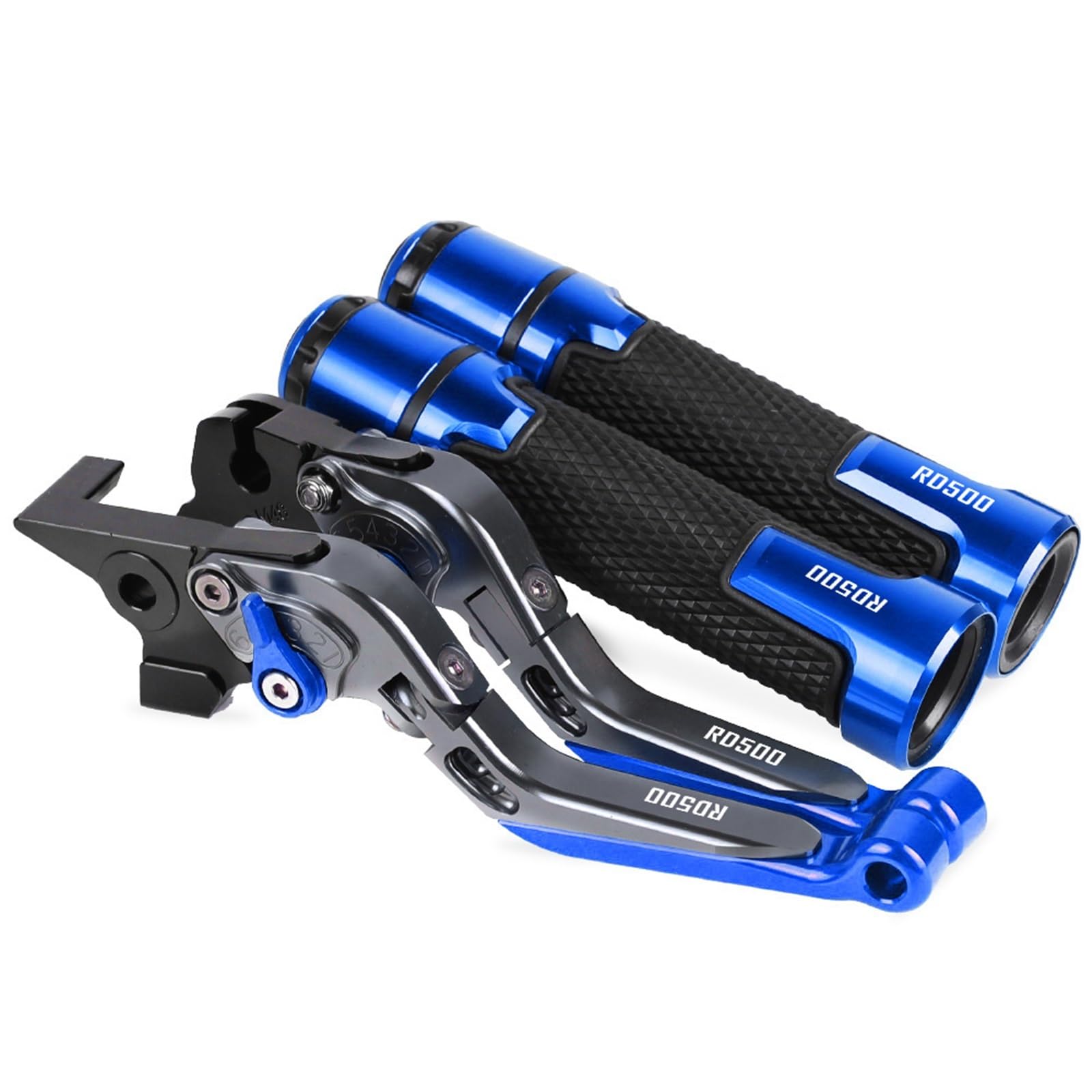 Leviers embrayage frein moto extensibles pour guidon RD500 84-86