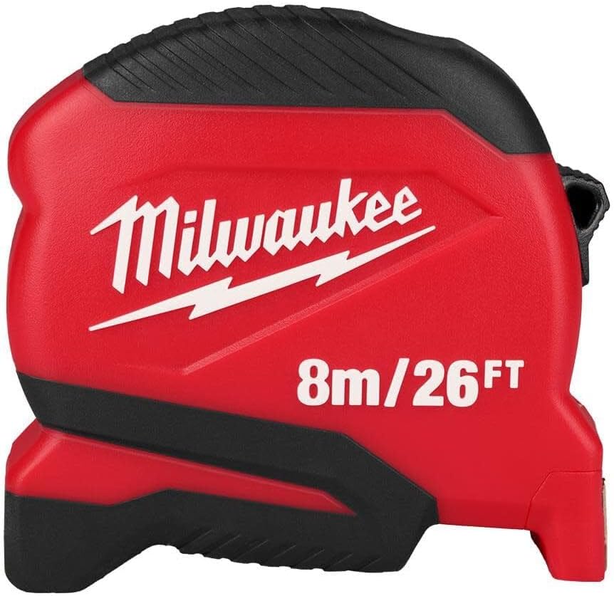 Milwaukee Electric - 8 Meter / 26 Foot Compact Tape Measure