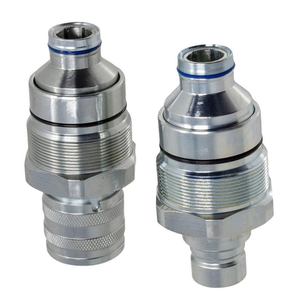 Acoplador hidráulico de Cara Plana Compatible con 753 AT406474 AT406475