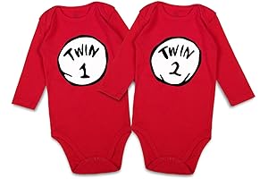 Twin Bonding Baby Gifts: Matching Rompers for Newborn Infants
