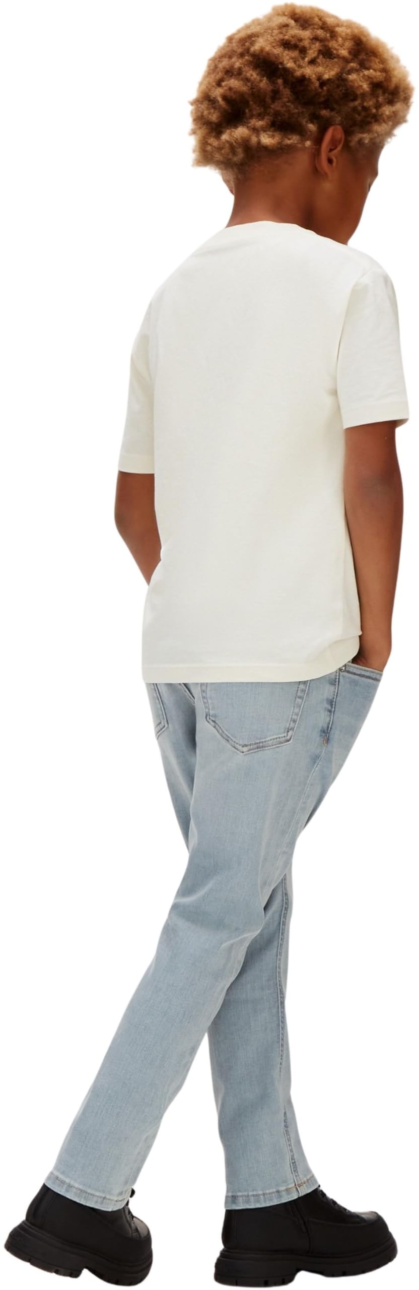 Calvin Klein Andrew Wash Dad Lvcksjc46b - Inne dżinsy Chłopcy