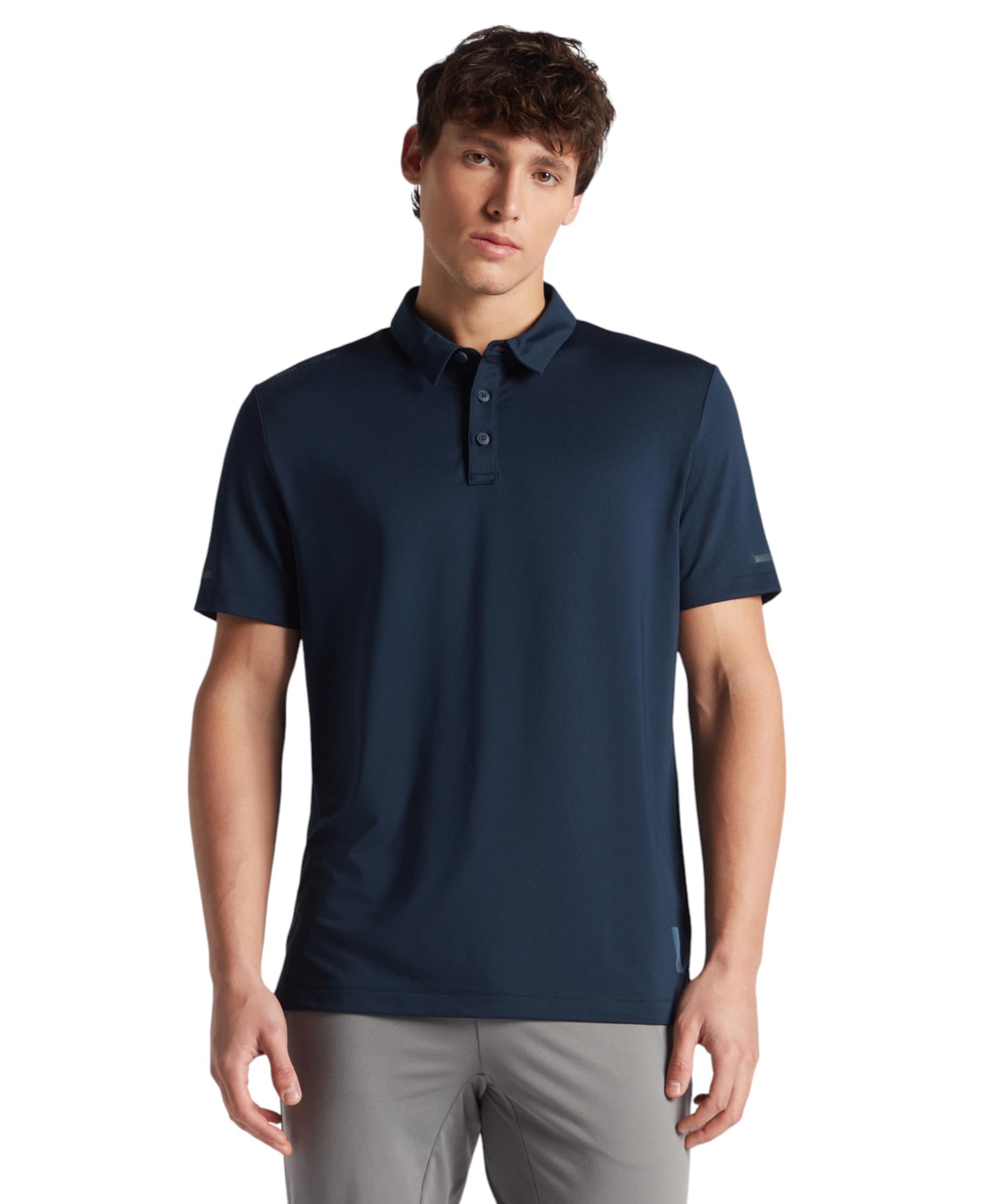 jockey MV41 Men's Recycled Microfiber Elastane Stretch Half Sleeve Polo Active Wear T-Shirt with Breathable Mesh-picture-24