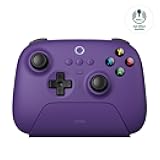 8Bitdo Ultimate 2.4G Wireless Controller, Hall Effect Joystick Update, Gaming Controller with Charging Dock for PC, Android, Steam Deck & Apple, Purple