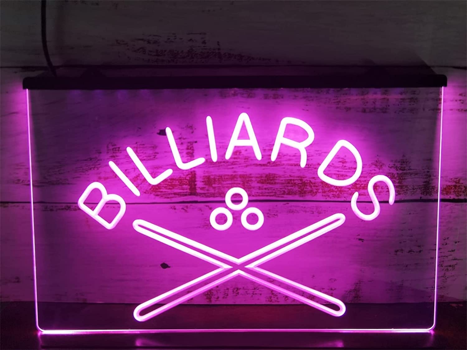 neonowa Bilard Pool Cue Room LED Neon Sign, klub bilardowy USB Neon Lights do dekoracji ścian Personalizowane logo Bar Shop Party Name Logo