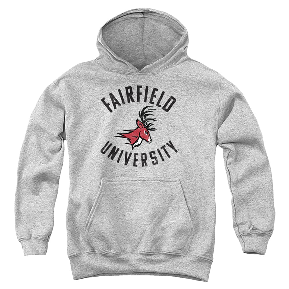 Fairfield University Official Stags Logo Youth Kids Boy/Girls Pull-Over Hoodie Sweatshirt