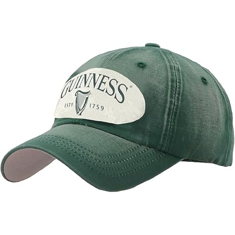 Distressed Patch Cap: The Perfect Guinness Hat for Men