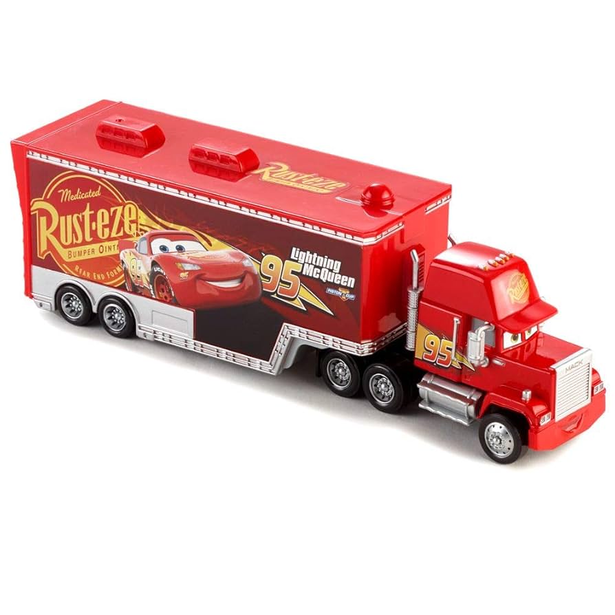 Disney Pixar Cars Mack トレーラー Amazon.com: Disney Pixar Cars Mack Hauler : Toys & Games