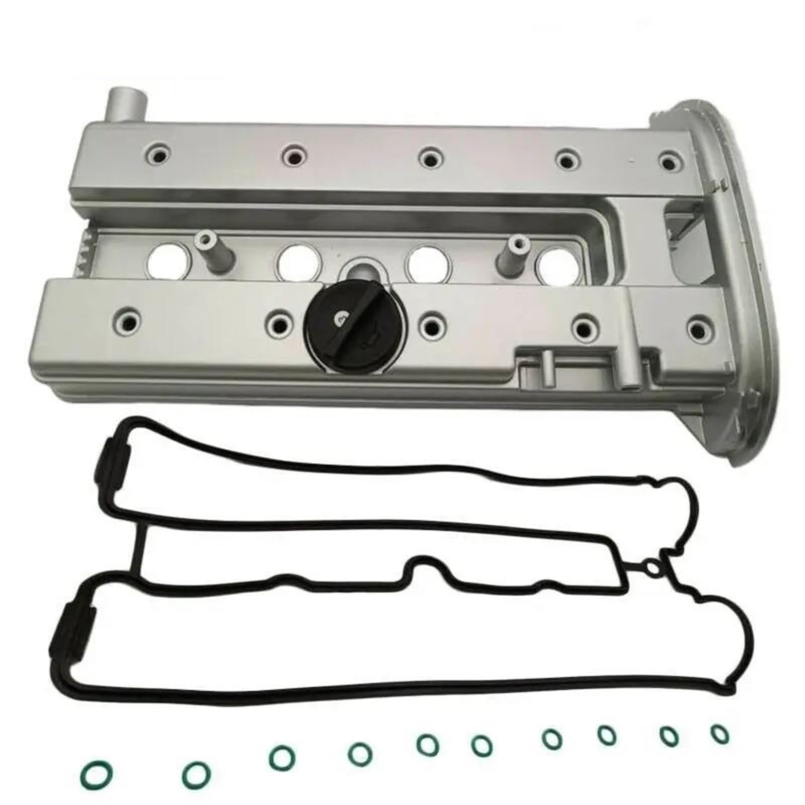 Coperchio Valvola Motore 96473698 Coperchio Valvola In Alluminio Con Guarnizione Adatto Per Chevy Per Aveo 1.6L 2004-2005 Punterie Valvola Motore