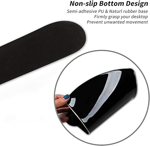 Miniatura 3 de Reposamuñecas para teclado de computadora y alfombrilla de mouse con gel de soporte de muñeca, colorido mandala ergonómico, cómodo juego de