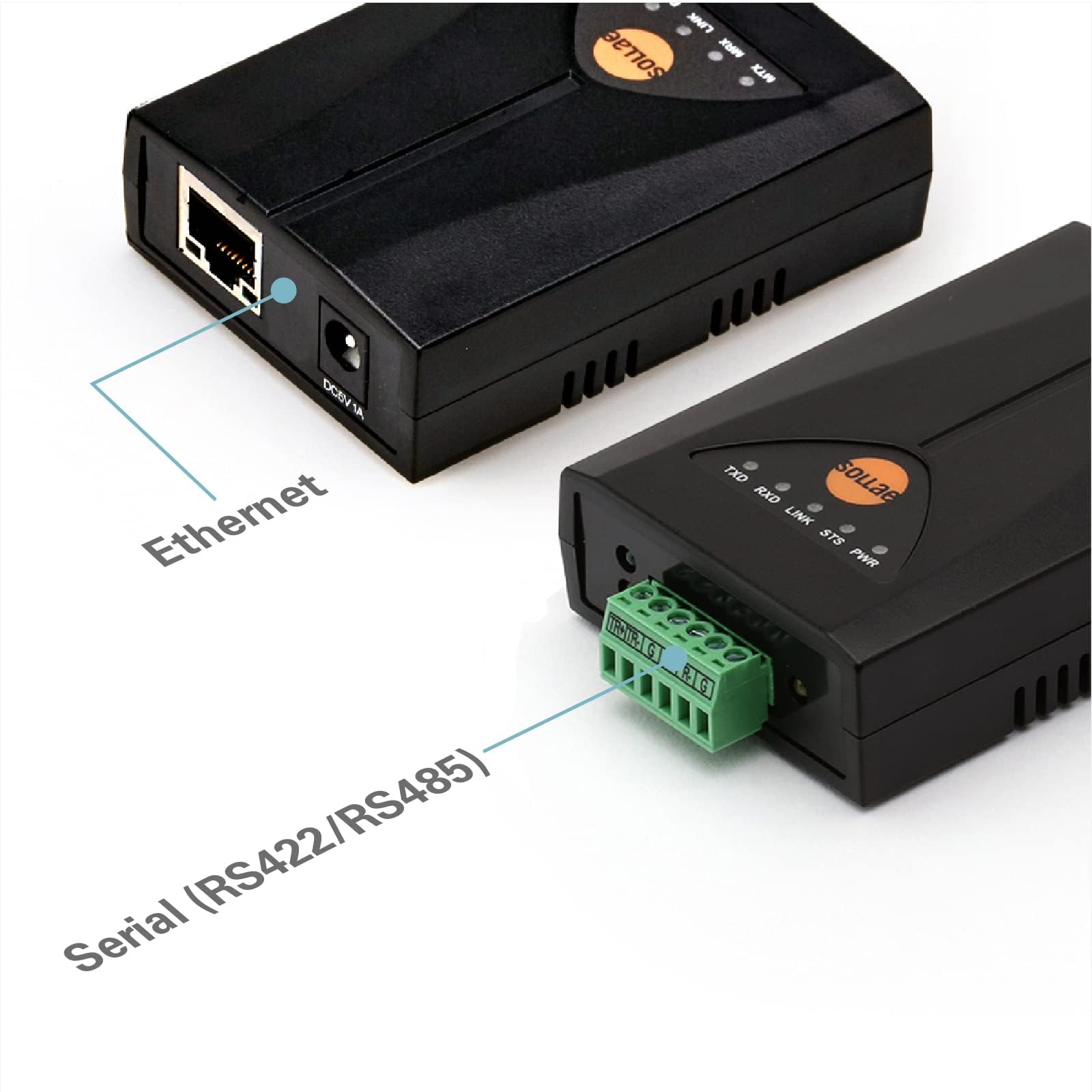 Convertitore da seriale a Ethernet Industriale, RS422/RS485, UDP, Device Server, CSE-H55N2