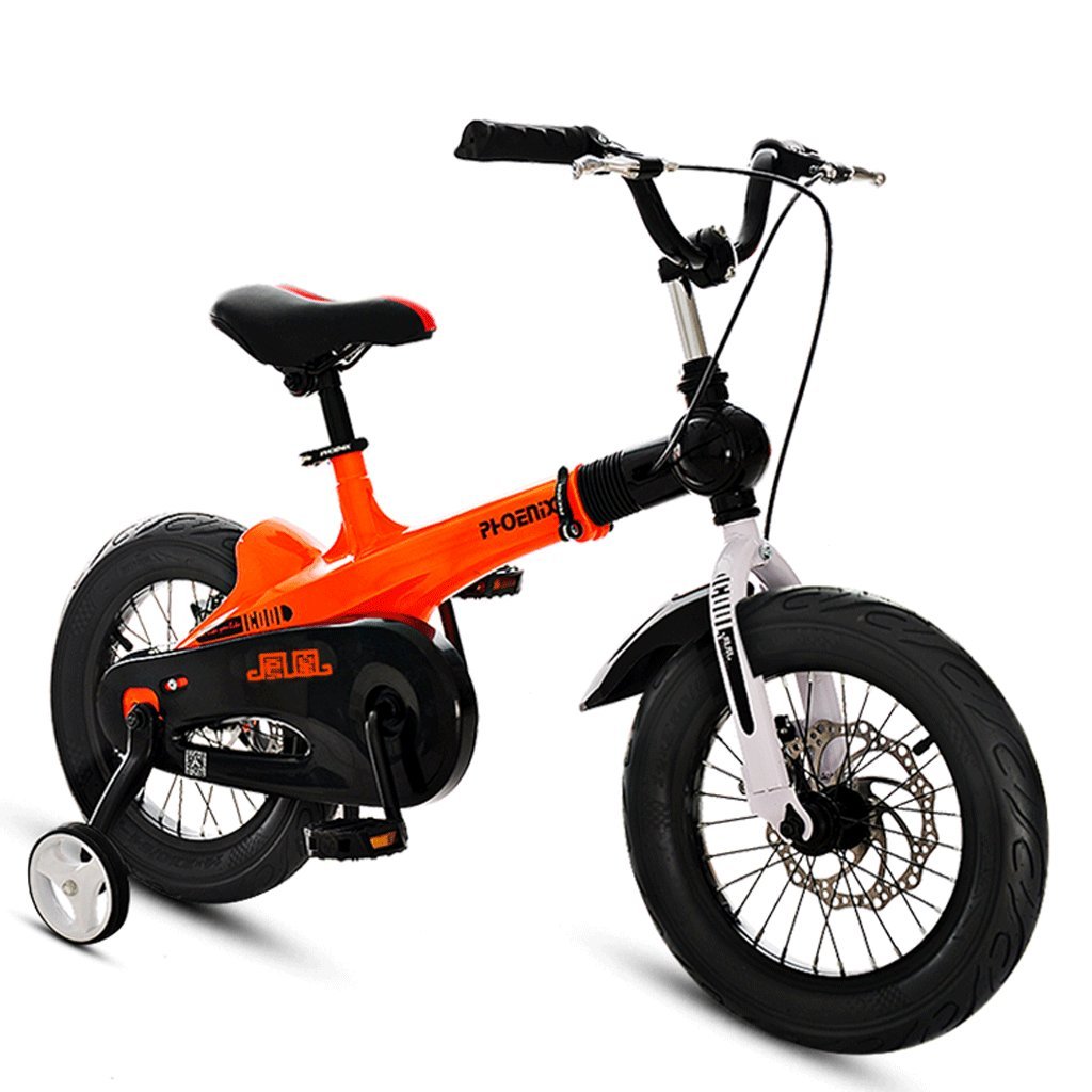 Children's Bicycles Girls Bicycles 2-12 Years Old Baby Stroller Boy 14/16 Inch Kids Mountain Bike A+ (Color : A, Size : 16 inches)