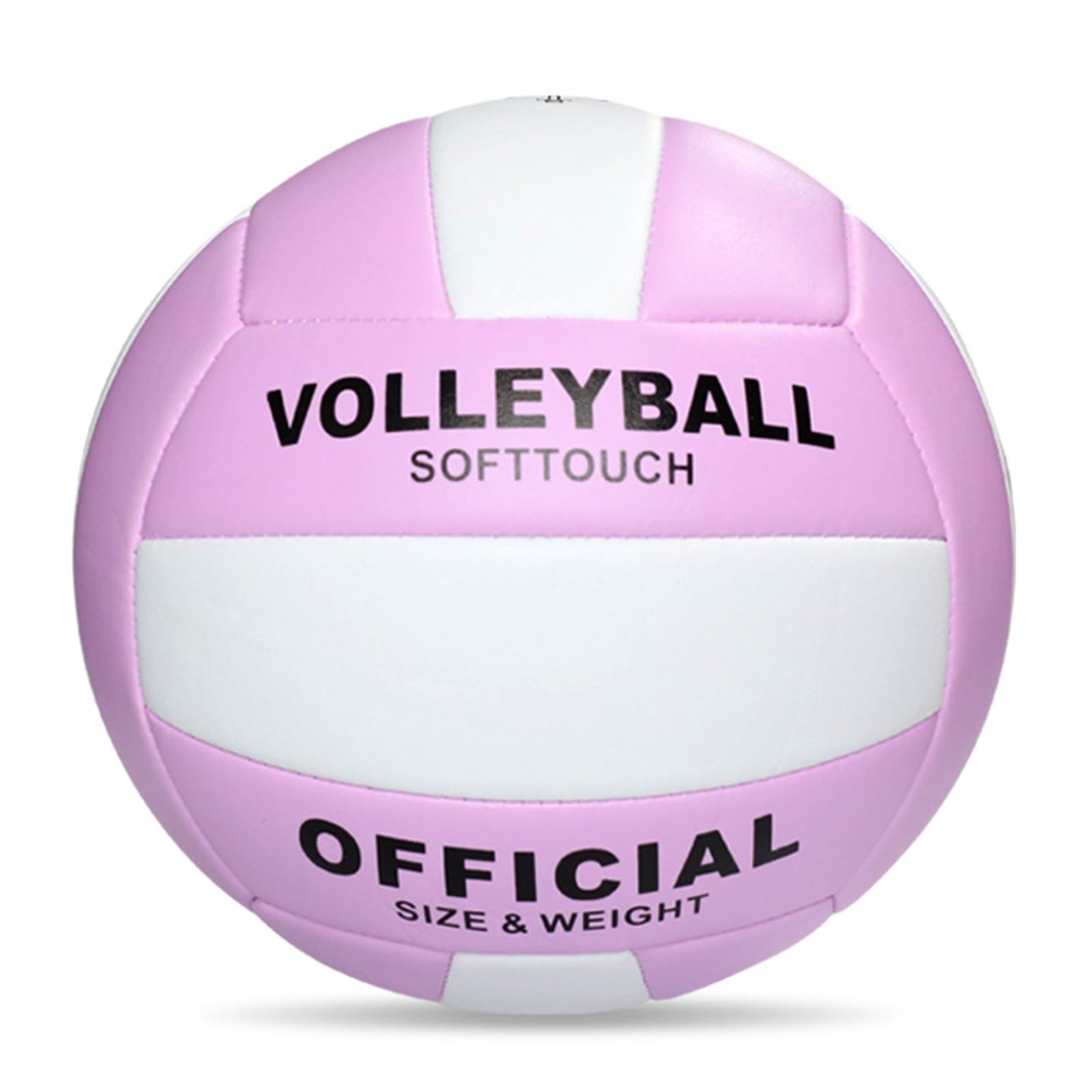 hejhncii Waterproofs Indoor Outdoor Volleyballs Official Size 5 Volleyballs Sports Training Game Plays Ball for Beginner Teenager Competition sky purple