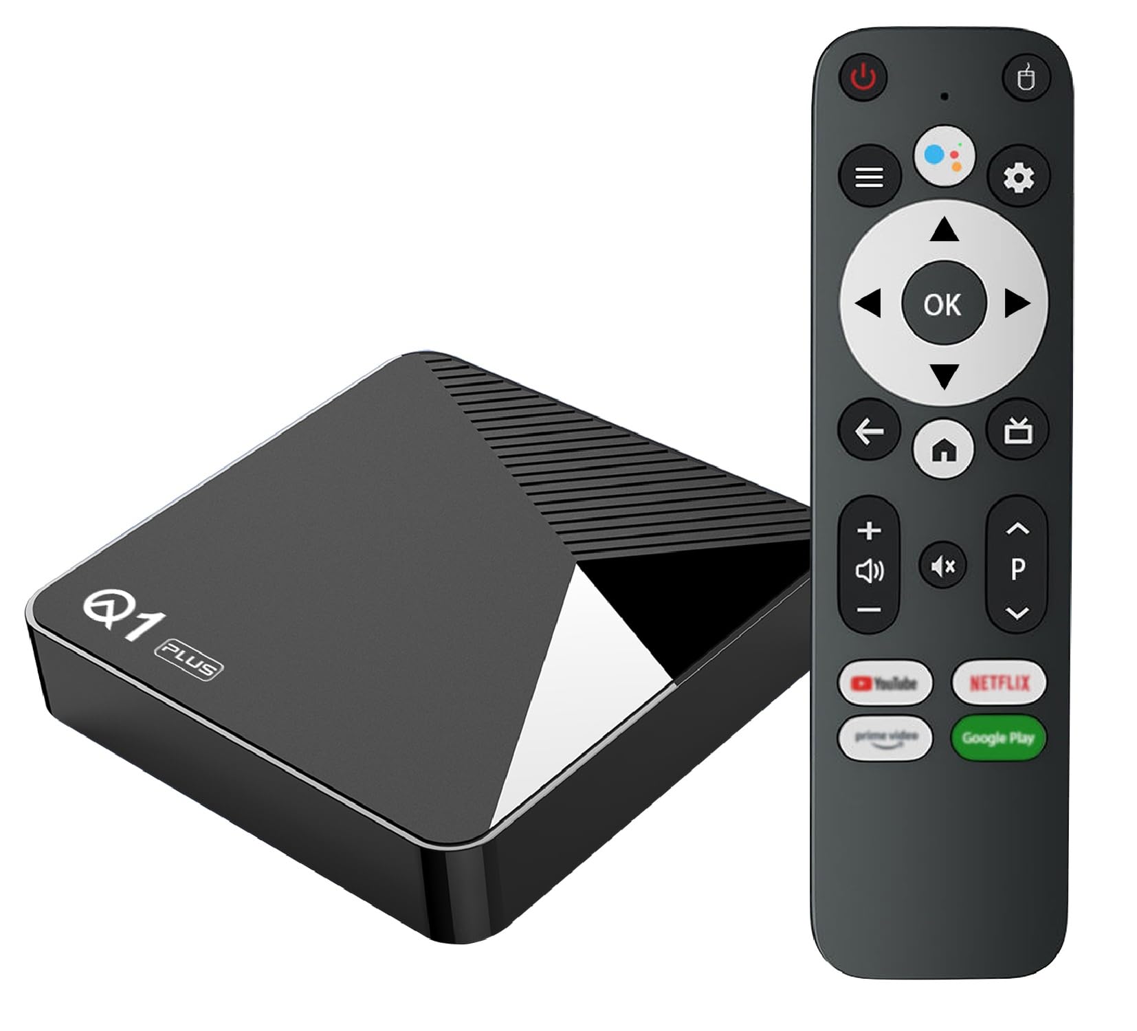 WRADER 4K Android TV Box with 4GB RAM+32GB ROM Chromecast Built-in