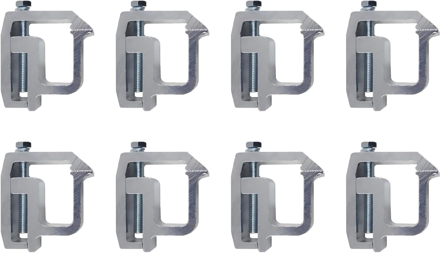 IFJF Clamps Truck Caps Camper Shell Powder-Coated Replacement For Chevy Silverado Sierra 1500 2500 3500 Dodge Dakota Ram 1500 2500 3500 Ford F150 F250 Titan Toyota Tundra