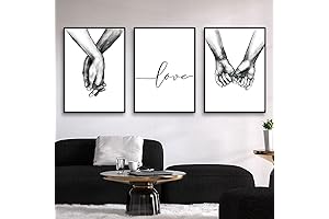 Hands Forever Canvas Wall Art for Bedroom